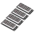 thumbnail image 1 of TM1637 Module, PCB Board 4 Digit Digital Tube Accurate Wiring Clear Path 4 Set  For DIY Red MRA041D, 1 of 8