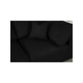 thumbnail image 6 of Meridian Furniture Serene Black Linen Fabric Deluxe Modular Sectional, 6 of 9