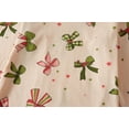 thumbnail image 5 of ATAIKU 2-8Y Toddler Little Girls 2-Piece Pajama Set, Bowknot Tops and Pants, 100% Cotton Sleepwear Pjs for Kids, 5 of 10