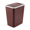 thumbnail image 4 of Muecwrye Trash Can, Bathroom Trash Can With Lid, Touchless Trash Can, Slim Motion Sensor Plastic Narrow Trash Bin for Bedroom, Kitchen, Toilet, Living Room, Office, RV, Outdoor, 4 of 8