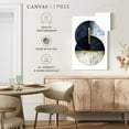 thumbnail image 5 of Elephant Stock Dark Navy Wall Art - Vertical Canvas Wall Art - Living Room Wall Decor - Abstract Canvas - White And Gold Decor By Urban Epiphany - 8" x 12", 5 of 8