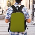 thumbnail image 4 of Lafuoo Olive Pattern Single-sided Backpack, Waterproof with Computer Compartment, Suitable for Business, Travel, Sports-One Size, 4 of 6