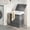 Gray, variant on Rolanstar Laundry Hamper with Lid, 60L Clothes Hamper with 2 Removable Liner Bags & 2 Mesh Laundry Bags, Handwoven Synthetic Rattan Laundry Basket for Clothes, Toys in Bathroom, Bedroom, Brown
