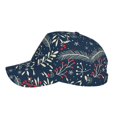 thumbnail image 5 of Naloa Original Classic Low Profile Hat Men Women Baseball Cap Dad Hat Adjustable Unconstructed Merry Christmas Print Cap, 5 of 9
