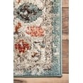 thumbnail image 5 of nuLOOM Rose Persian Vintage Area Rug, 8' 10" x 12', Beige, 5 of 5