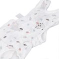 thumbnail image 3 of Cat Recovery Suit Breathable Alternative Protective Prevent Licking Cat After Surgery Pyjama Suit for Cats Kittens Dogs Raccoon Print L, 3 of 5