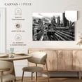 thumbnail image 5 of Elephant Stock Line 7 Subway Wall Art - Horizontal Canvas Wall Art - Living Room Wall Decor - Transportation Canvas - Black And Gray Decor By Philippe Hugonnard - 51" x 34", 5 of 8