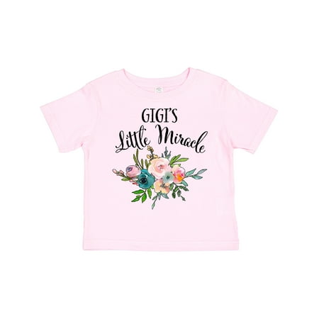 

Inktastic Gigi s Little Miracle Gift Toddler Boy or Toddler Girl T-Shirt