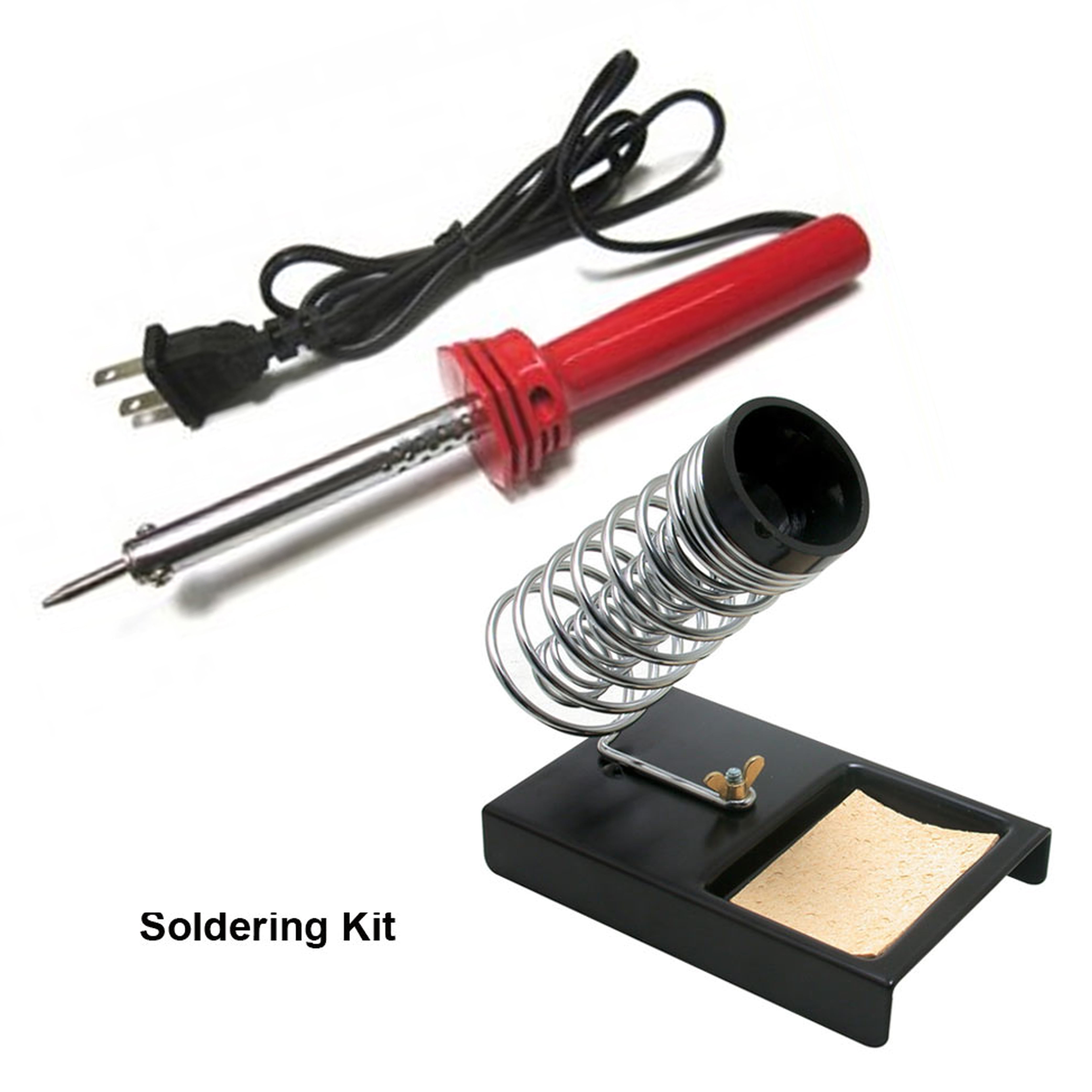 G Type Electronics Metal Soldering Iron Holder With Sponge fit for Soldering 