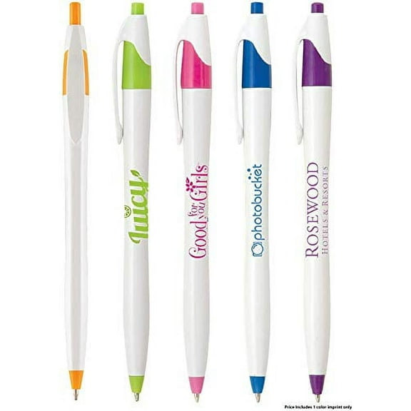 Promotional Classic Vibe Click Pen Printed with Your Logo or Message - 300 QTY