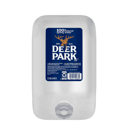 Deer Park Spring Water, 2.5 gal, Single Plastic Jug
