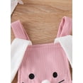 thumbnail image 5 of Bagilaanoe Newborn Baby Girl Boy Easter Rompers Embroidery Sleeveless Bodysuits 3M 6M 9M 12M 18M Infant Casual One Piece Short Jumpsuit, 5 of 9