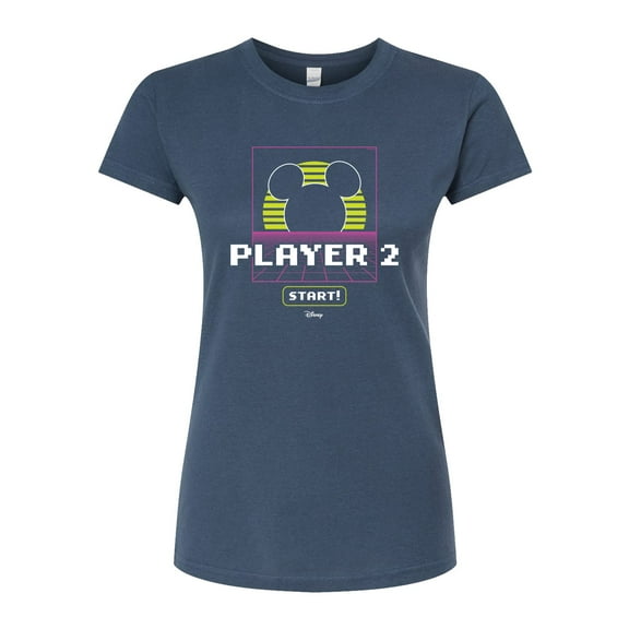 Disney - Player 2 Start - Juniors Fitted Graphic T-Shirt