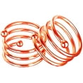thumbnail image 3 of Napkin Rings, 12 Piece Metal Napkin Rings for Wedding Dinner Birthday Table Decoration （Rose Gold）, 3 of 3