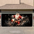 thumbnail image 4 of Riforla Holiday Cheer Garage Festive Christmas Banner with Bright Colors Festive Design Perfect for Auto Enthusiasts Home Garages Easy Hanging Durable Material Flags Banners Accessories B, 4 of 5