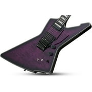 Schecter E-1 FR-S Special Edition Electric Guitar - Trans Purple Burst