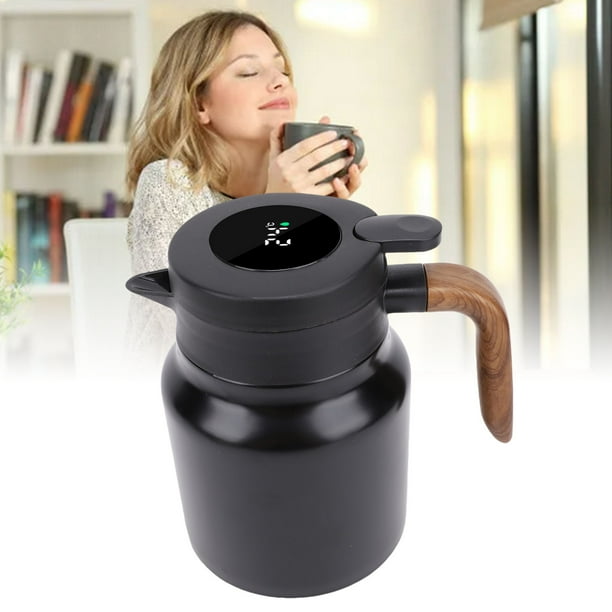 Café Térmico, 1000ml 316 Hervidor Café Con Aislamiento Acero Inoxidable Con Infusor Té Para Jugo Leche Bebida Helada Agua Caliente, Dispensador Agua Para Mantener Caliente