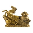 thumbnail image 1 of Escultura de animal, estatua de caballo, obra de arte, decoración, artesanía, regalo, adorno de mesa Estilo A, 1 of 9