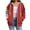 Wine, variant on Quinlirra Women's Fashion Hoodies & Sweatshirts Full Zip Women's Stripe Pockets Zipper Long Sleeved Regular Top Hooded Sweatshirts Coat Outwear