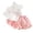 a1-Pink, variant on KPOPLK Toddler Baby Girl Clothes Summer Outfits Infant Sleeveless Ruffled Vest Top Shirts Cute Bow Short Sets 2Pcs for 9M-6Y(18-24 Months,Yellow)