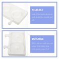 thumbnail image 2 of Creative Doughnut Designed Popsicles Mold Ice Cream Making Mold (White), 2 of 4