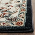 thumbnail image 3 of SAFAVIEH Lyndhurst Frances Traditional Bordered Area Rug, Navy/Cream, 6' x 9', 3 of 5