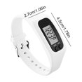 thumbnail image 2 of EstbridgeLed Pedometer Bracelet Wrist Calorie Counter 12/24H Time Display Walking Running Pedometer Multi-function Silicone Step Tracker for Adults, 2 of 10