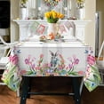 Uorbey Easter Tablecloth, Easter Table Cloth Rectangle 60x102 inch
