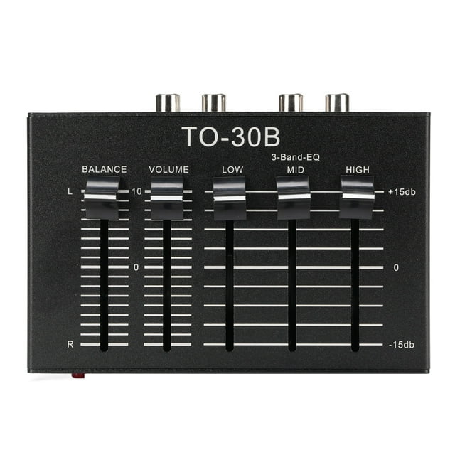 Preamplificador De Fono, Preamplificador De Tocadiscos EQ Control De Volumen Equilibrado Compacto Sonido HIFI De 5 V Para Tocadiscos