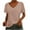 Pink, variant on QLEICOM Womens Short Sleeve Big U-Neck Tops Loose Fit Shirts Summer Casual Solid Color T-Shirt Blouse White S, US Size:4