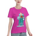 thumbnail image 2 of Women's Basic Short Sleeve T-Shirt Super Saiyan, 2 of 6