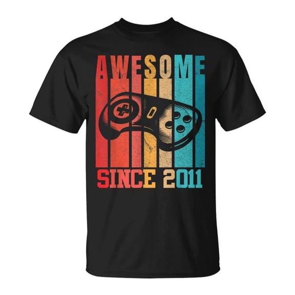 11Th Bday 11Yr Boy Funny Gamer 11 Years Old Birthday V3 Unisex TShirt