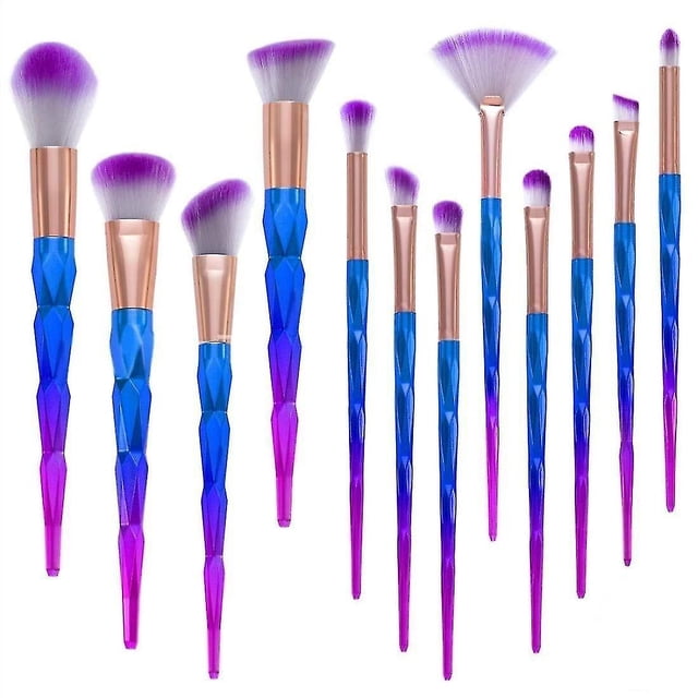 Juego de brochas de maquillaje (12 brochas)