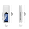 thumbnail image 4 of Adaptador De Audio Usb Bluetooth Tv Computadora Coche Bluetooth 5.0 Receptor Y Transmisor 2 En 1 Noticed EL017917-01, 4 of 5