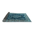 thumbnail image 2 of Ahgly Company Indoor Round Persian Light Blue Traditional Area Rugs, 6' Round, 2 of 4