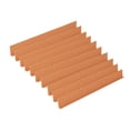 thumbnail image 3 of 10 divisores de cajones ajustables, divisores organizadores, bricolaje, reemplazo, deflectores domésticos cortables para estantes de almacenamiento Color rojo madera, 3 of 8