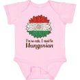 thumbnail image 3 of Inktastic I'm So Cute, I Must Be Hungarian Hungary Sunflower Boys or Girls Baby Bodysuit, 3 of 5