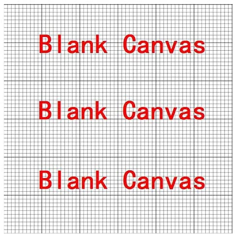 OneHippo 5Pcs/Lot 30x40CM Diamond Painting Canvas Embroidery Canvas with Glue Canvas Round/Square Blank Grid Canvas Empty for Your Private Customized 