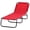 Red, variant on Outdoor Sofa, Folding Chaise Lounge Chair, Pool Sun Tanning Chair, Outdoor Lounge Chair with Reclining Back, Breathable Mesh Seat, Headrest for Beach, Yard, Patio, Cream White, Patio Furniture