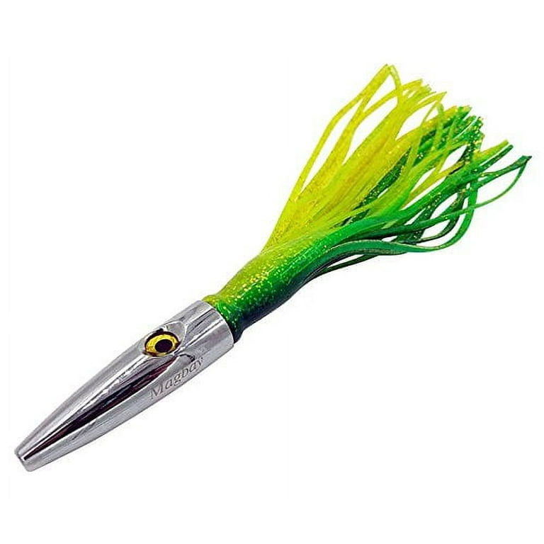 MagBay Lures High Speed Wahoo Trolling Set with Lure Bag + Fully Wire and Cable Rigged MagBay