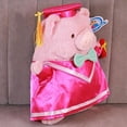 thumbnail image 4 of Peluches de Graduación 30 cm PELUCHERIA Cerdito Rosa, 4 of 5