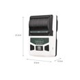 thumbnail image 3 of TFixolPortable BT Label Maker USB Wireless Thermal Receipt Printer BT Connection Use with APP Compatible with iOS Android Smartphone Adjustable Paper Width for Clothing Jewelry Supermarket Retail Stor, 3 of 7