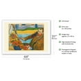 thumbnail image 2 of The Painter of Sunflowers - Portrait of Vincent Van Gogh - Vintage Post Impressionism by Paul Gauguin c.1888 - Fine Art Rolled Canvas Print (Unframed) 27in x 40in, 2 of 4