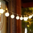 thumbnail image 5 of Cadena de luces LED para acampar al aire libre, luz decorativa, cadena de luces impermeables para ambiente de patio, 5 of 5