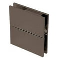 thumbnail image 2 of CRL CAR020RB Oil Rubbed Bronze Cardiff Series Glass-to-Glass Mount Hinge, 2 of 7