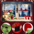 thumbnail image 4 of Naiovety Grinch Doll Christmas Green Grinch Furry Baby con disfraz de Papá Noel extraíble, Baby Dolls Decoraciones navideñas Hecho a mano Kits de decoración para fiestas No.2 Naiovety HA042029-02, 4 of 6
