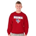 thumbnail image 5 of Dominican Republic Home Plate Base Sweatshirt for Men or Women Brisco Brands L, 5 of 5