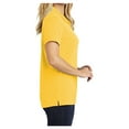 thumbnail image 3 of Yellow Rooster Women's Dry Zone UV Micro-Mesh Polo Sunburst Yellow 4XL, 3 of 6