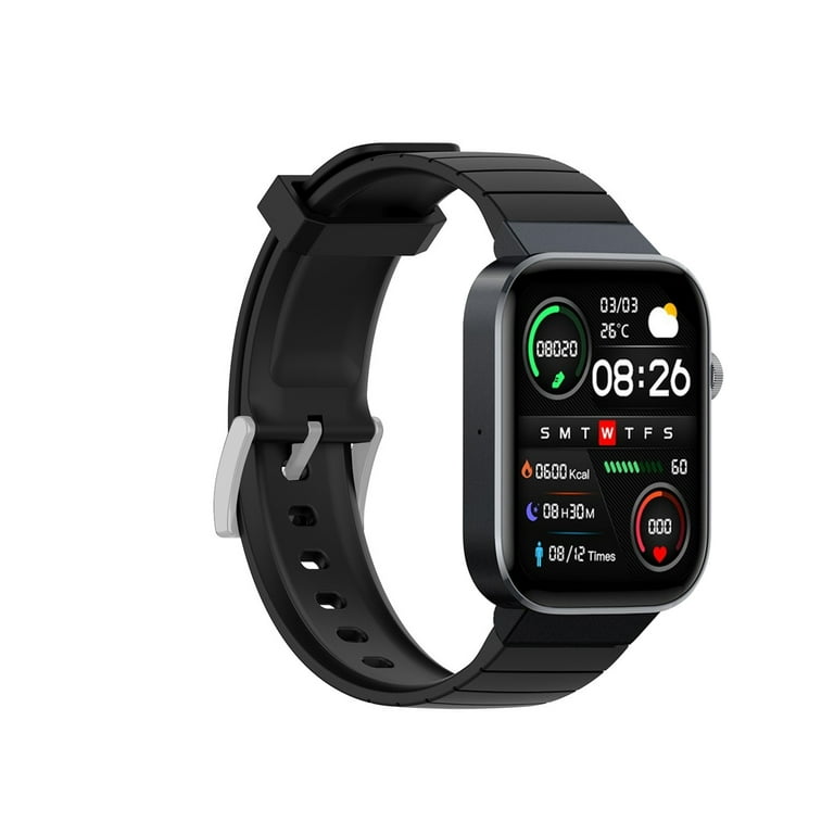 Silicone band sports sales smart watch