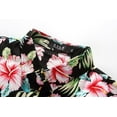 thumbnail image 4 of SSLR Womens Hawaiian Shirts Floral Blouses Short Sleeve Button Down Shirts, 4 of 8